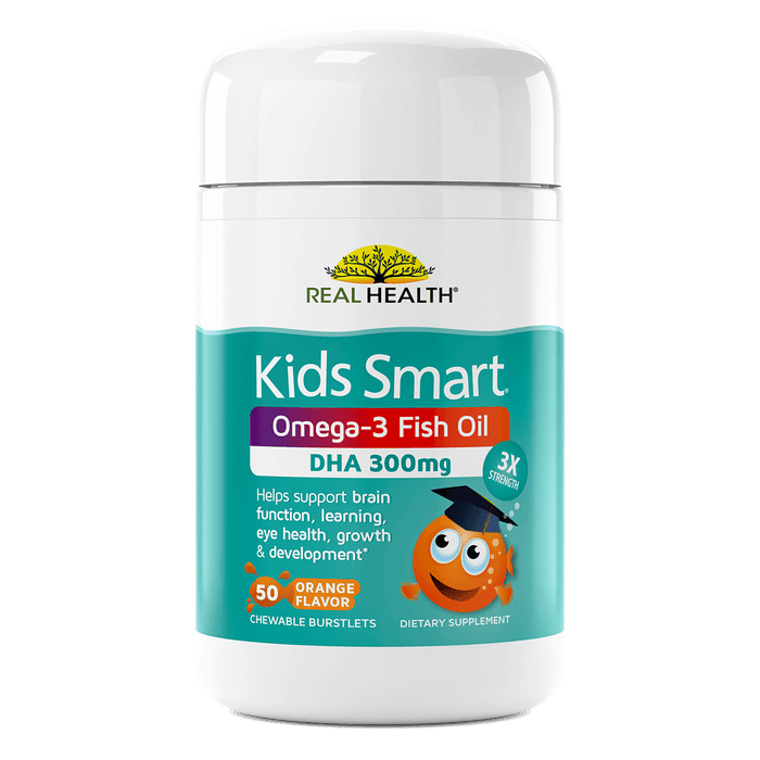 Kids Smart Triple Strength Fish Oil Chewable Burstlets – 50ct